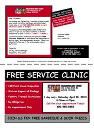 Postcard 6 - Car care clinic